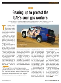 Gearing up to protect the UAE’s sour gas workers