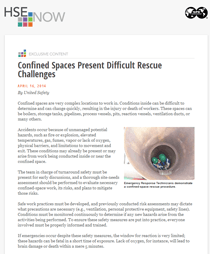 The Challenges of Confined Space 