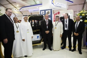 United Safety and Al Hosn Gas launch explosion-proof vehicle at ADIPEC 2014