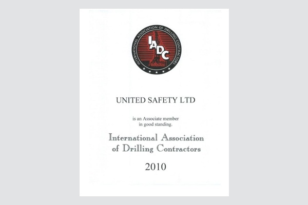 United Safety is a member of the IADC Rig Pass program